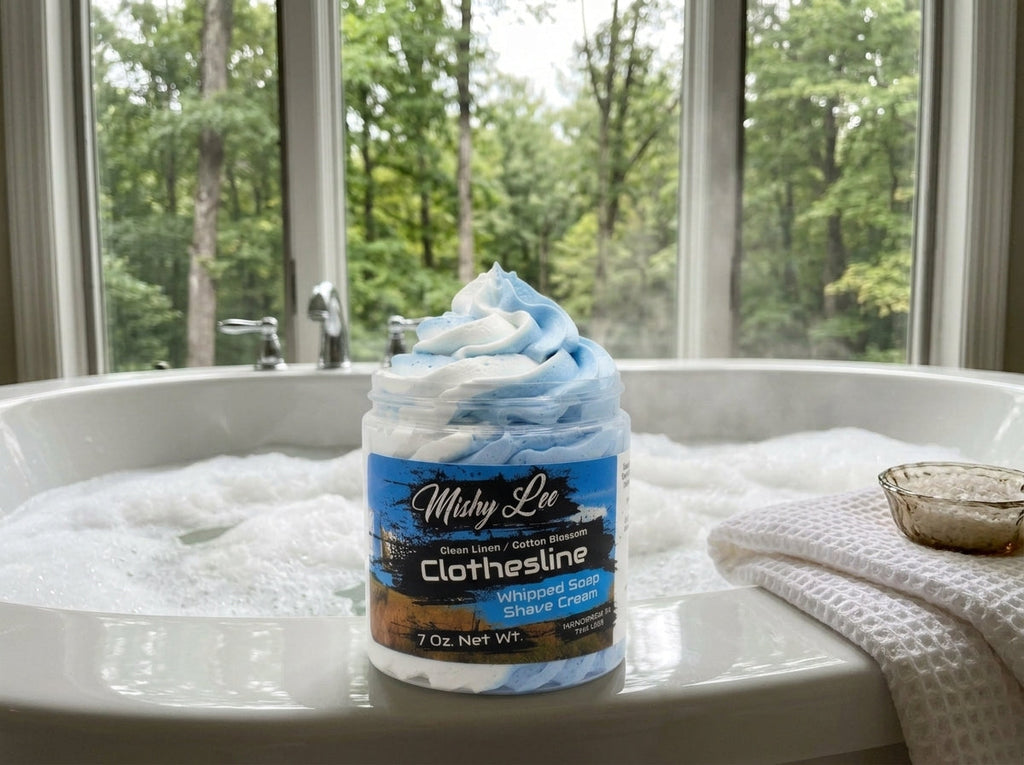 Clothesline Whipped Soap and Shave Cream