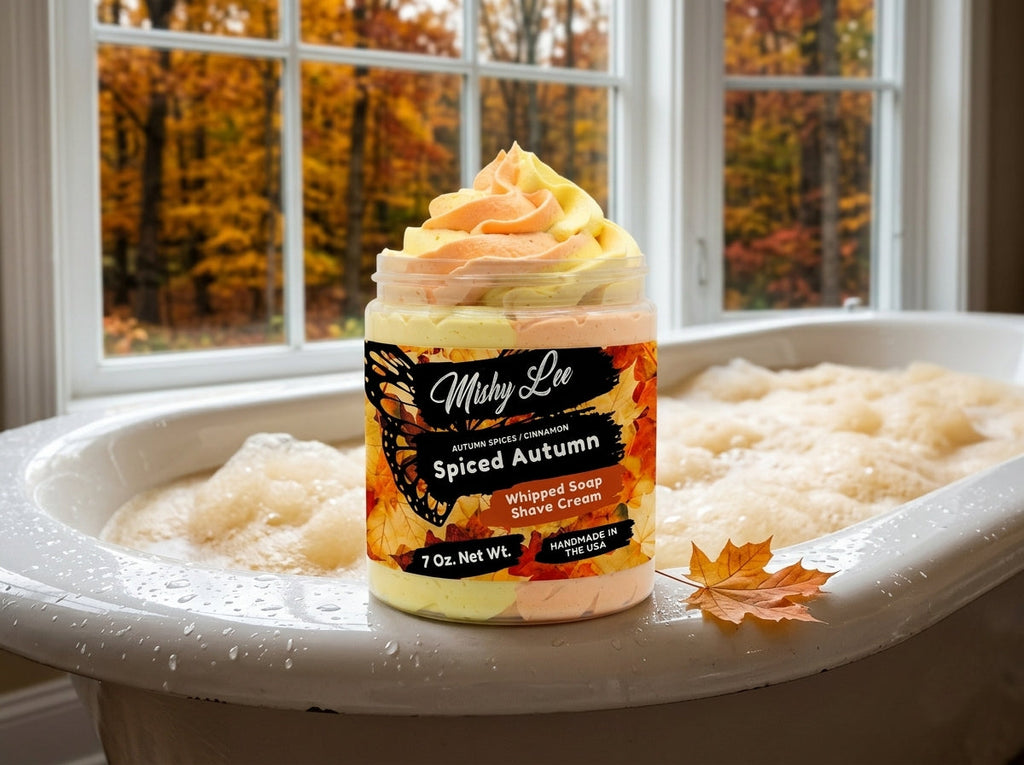Spiced Autumn Whipped Soap and Shave Cream