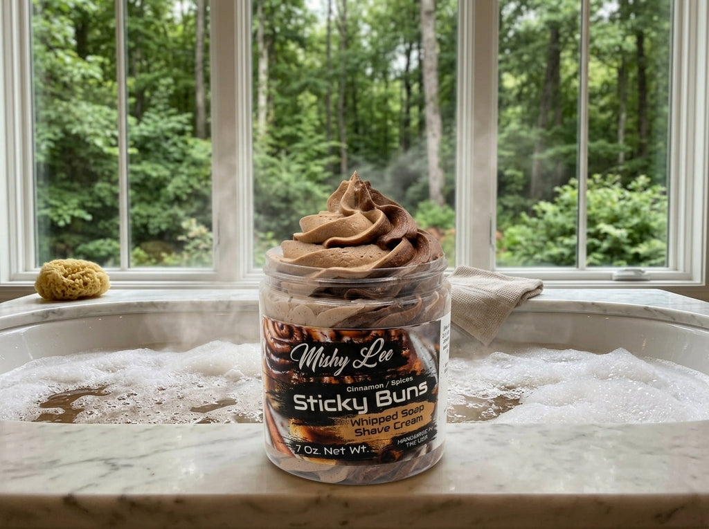 Sticky Buns Whipped Soap and Shave Cream