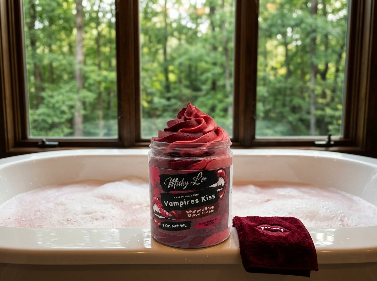 Vampires Kiss Whipped Soap and Shave Cream