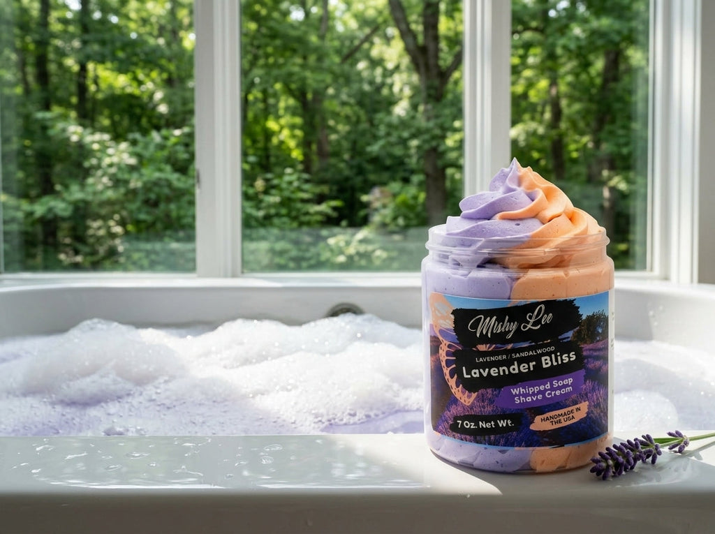 Lavender Bliss Whipped Soap and Shave Cream