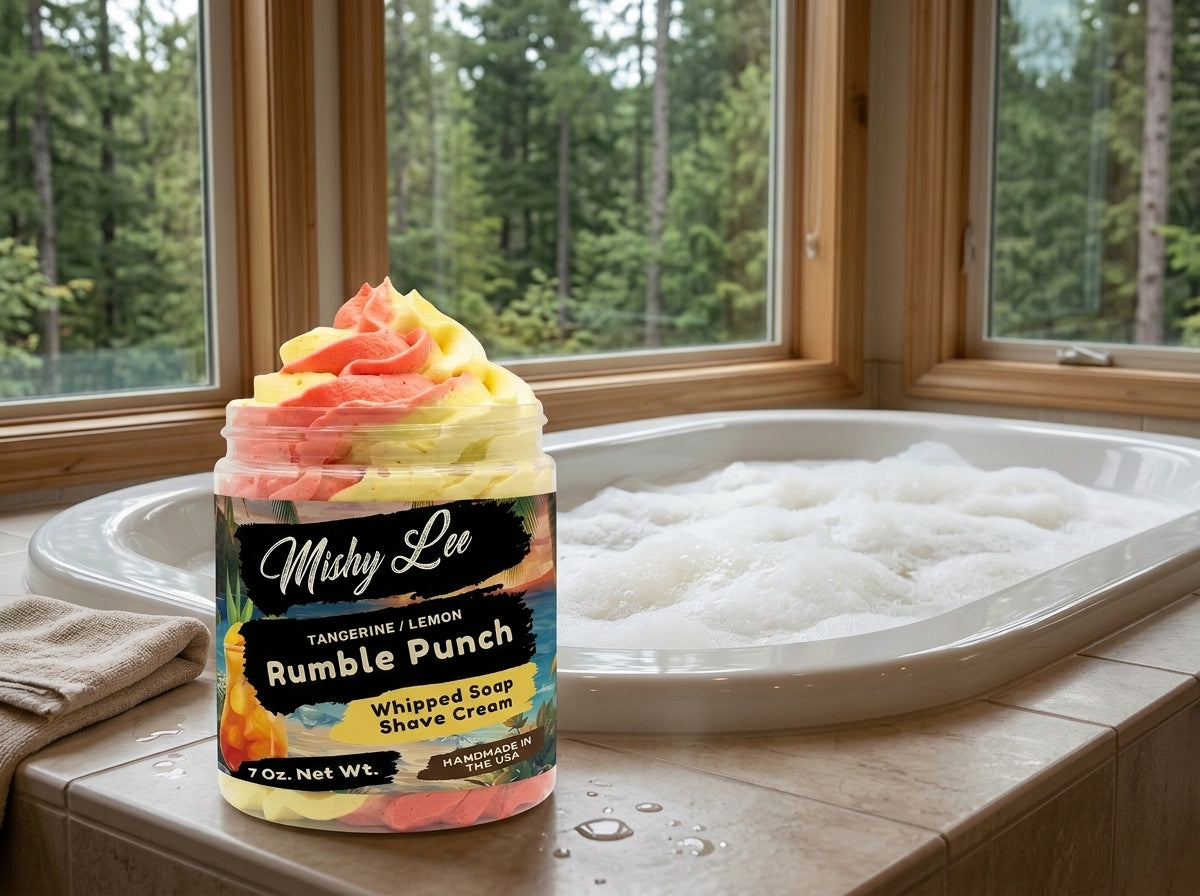 Rumble Punch Whipped Soap and Shave Cream