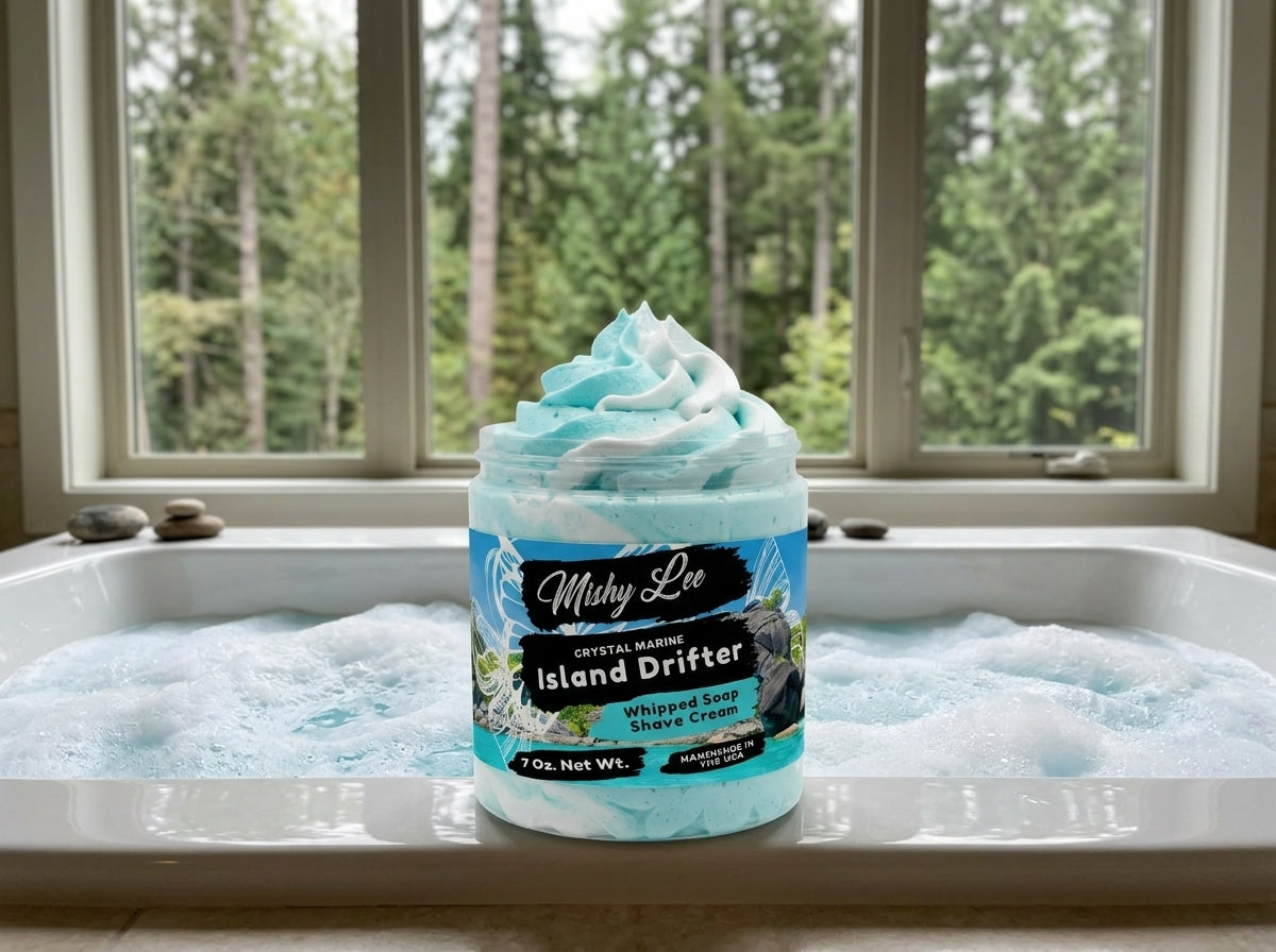 Island Drifter Whipped Soap and Shave Cream