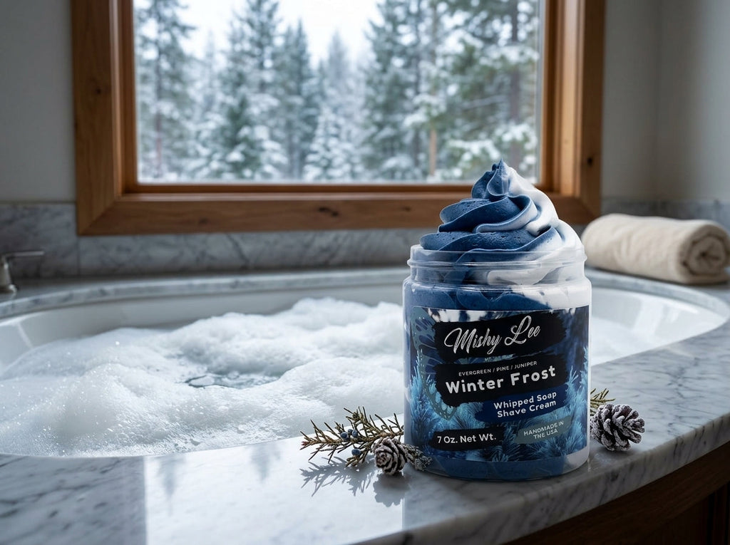 Winter Frost Whipped Soap and Shave Cream