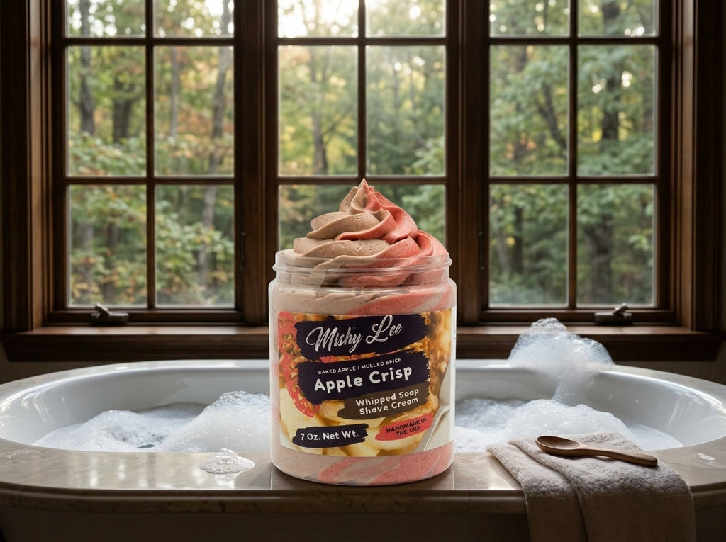 Apple Crisp Whipped Soap and Shave Cream