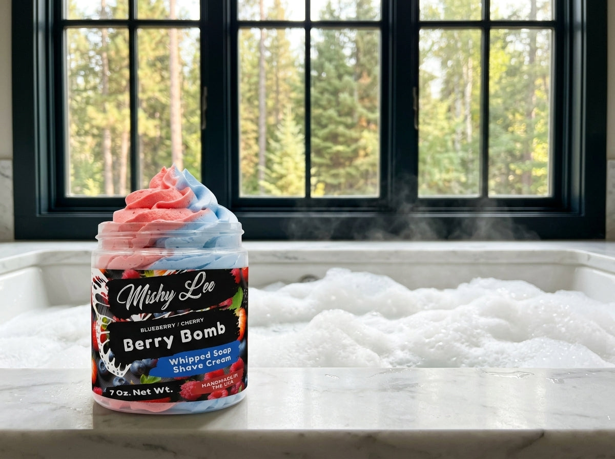 Berry Bomb Whipped Soap and Shave Cream