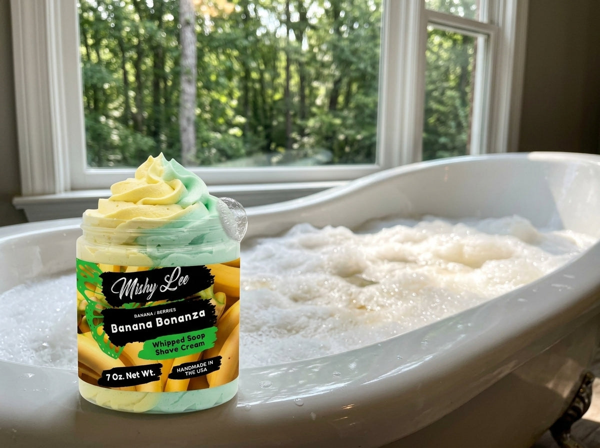 Banana Bonanza Whipped Soap and Shave Cream