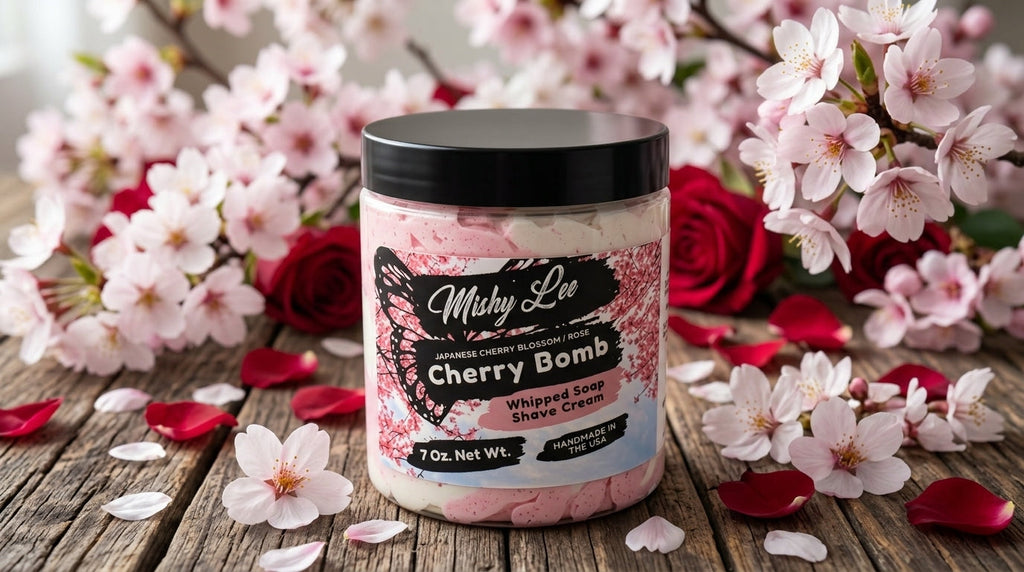 Cherry Bomb Whipped Soap and Shave Cream