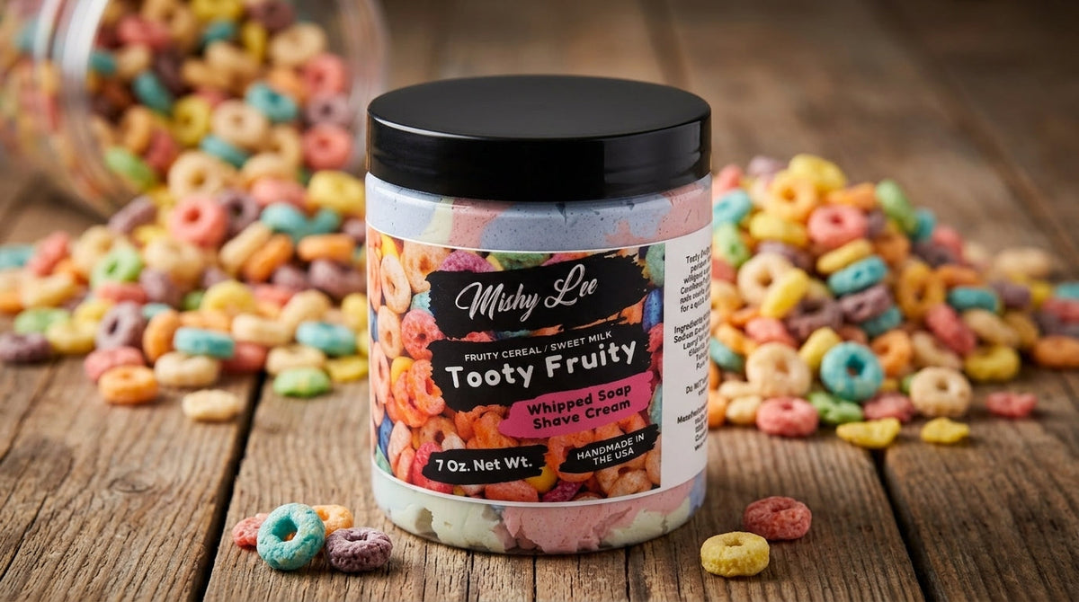 Tooty Fruity Whipped Soap and Shave Cream