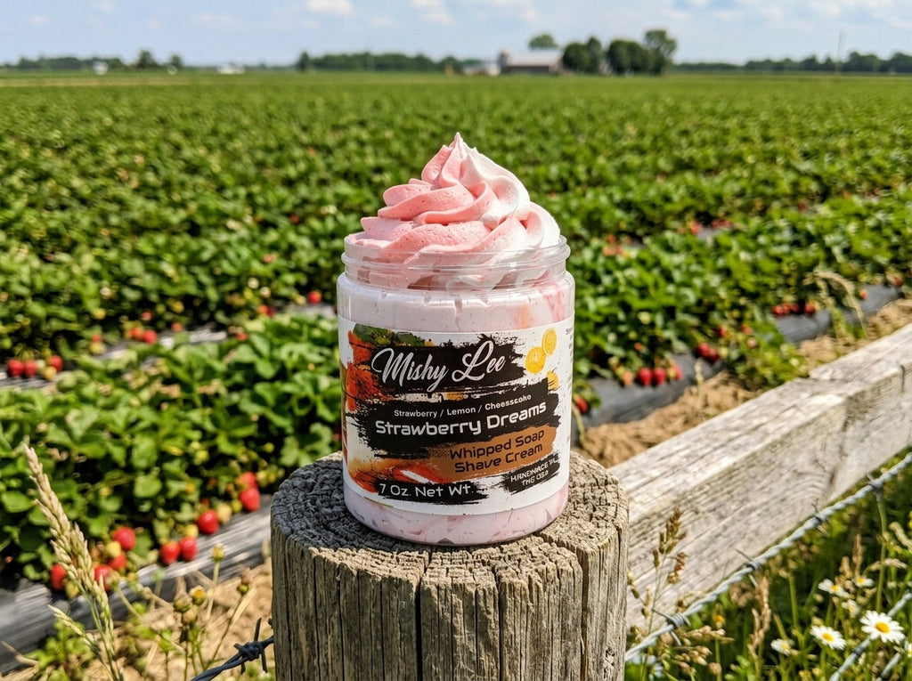 Strawberry Dreams Whipped Soap and Shave Cream