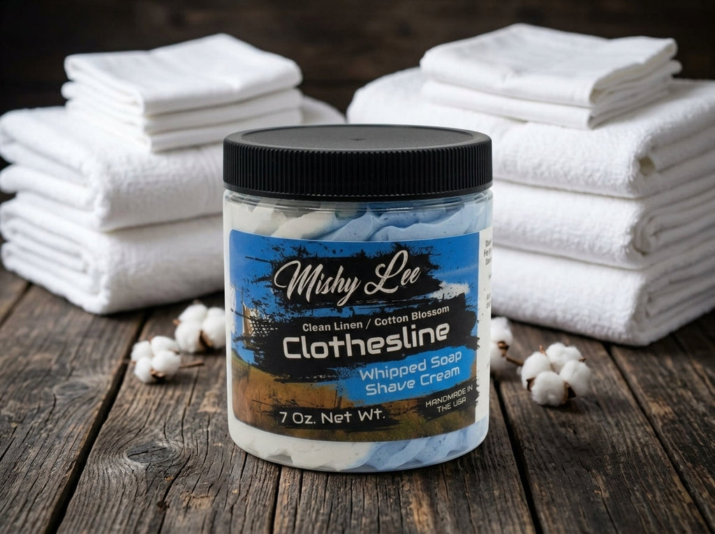 Clothesline Whipped Soap and Shave Cream