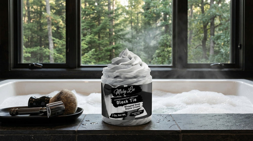 Black Tie Men's Whipped Soap and Shave Cream