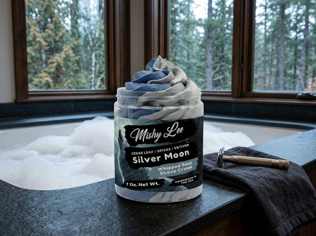 Silver Moon Men's Whipped Soap and Shave Cream