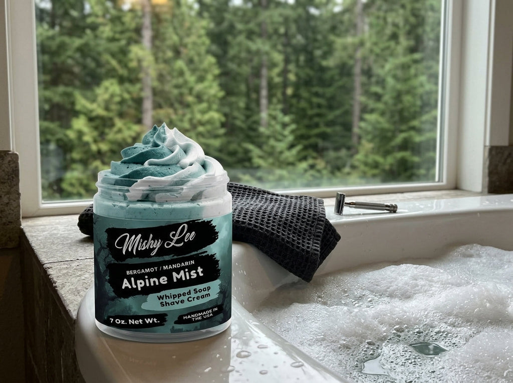 Alpine Mist Men's Whipped Soap and Shave Cream