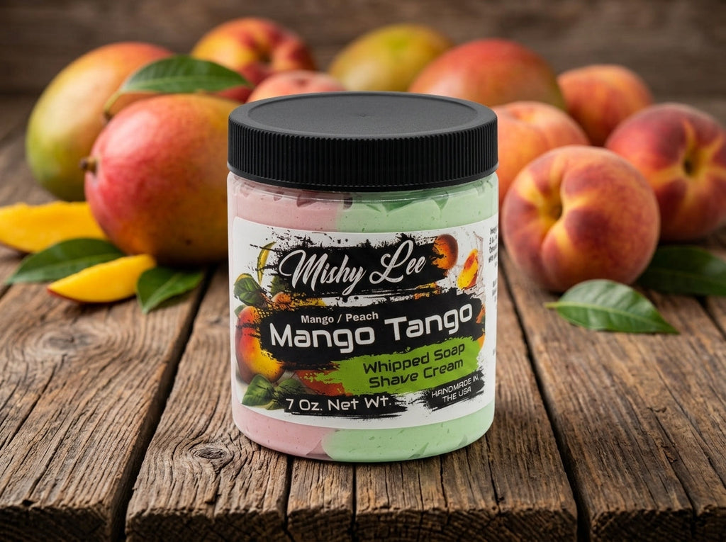 Mango Tango Whipped Soap and Shave Cream