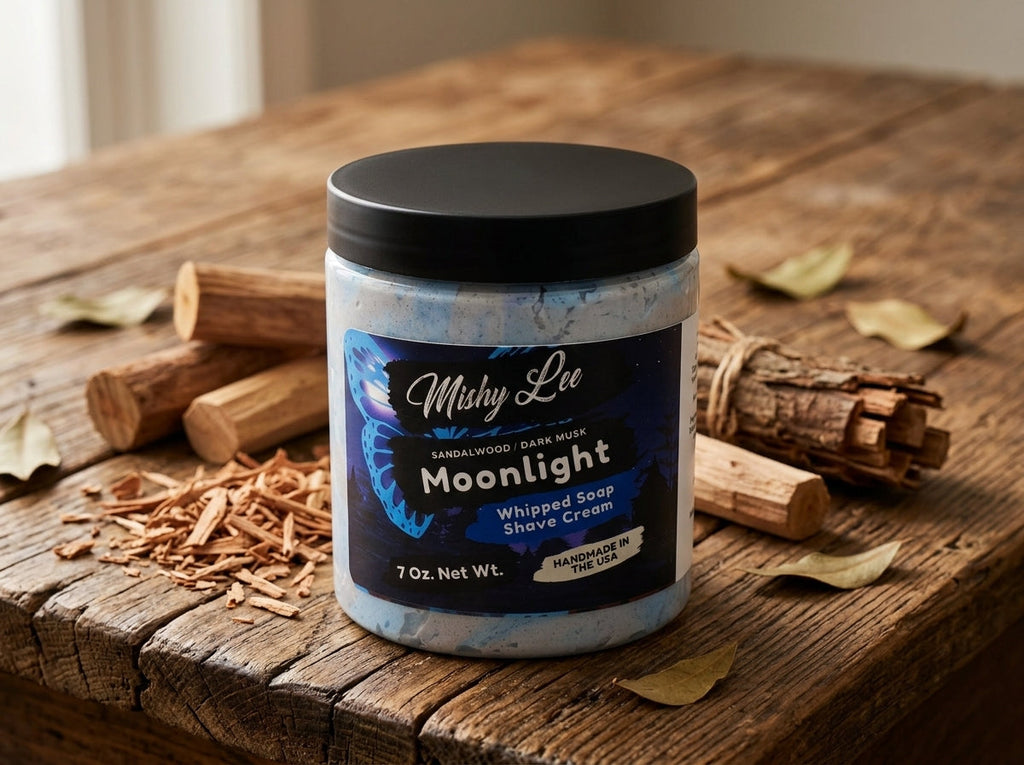 Moonlight Men's Whipped Soap and Shave Cream