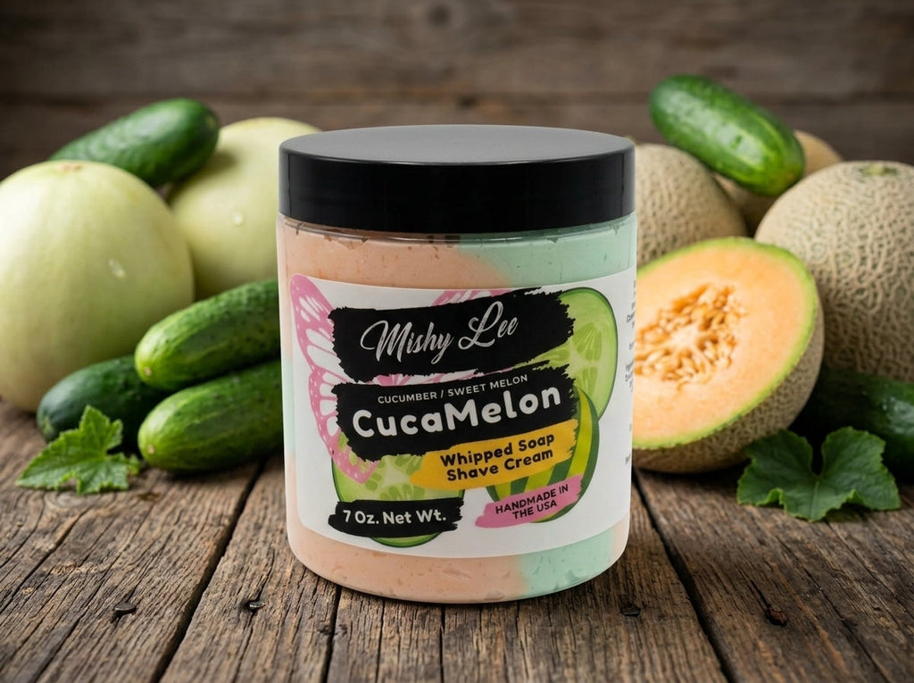 CucaMelon Whipped Soap and Shave Cream