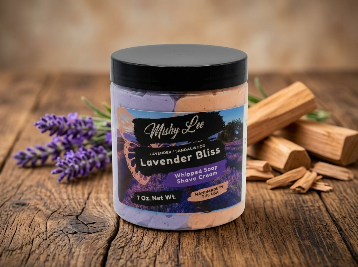 Lavender Bliss Whipped Soap and Shave Cream