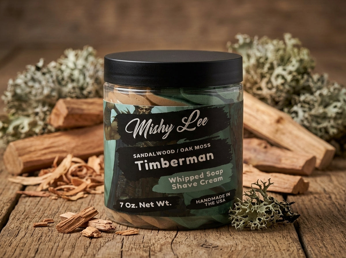 Timberman Men's Whipped Soap and Shave Cream