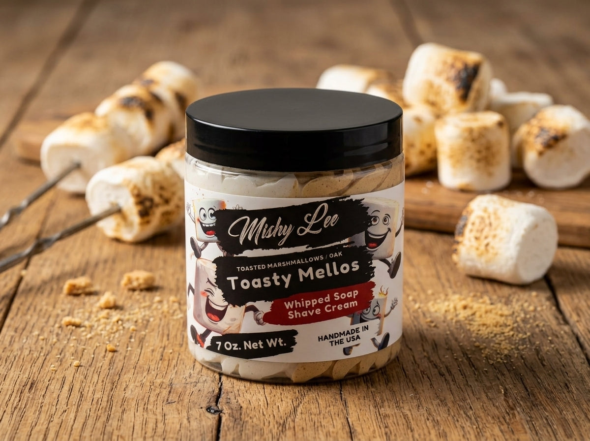 Toasty Mellos Whipped Soap and Shave Cream