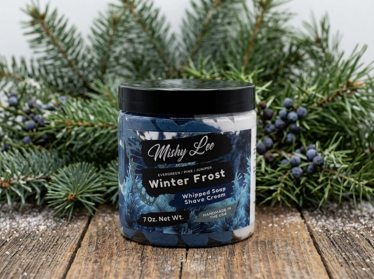 Winter Frost Whipped Soap and Shave Cream