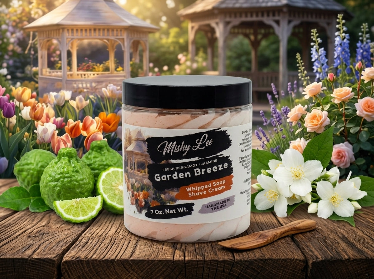 Garden Breeze Whipped Soap and Shave Cream