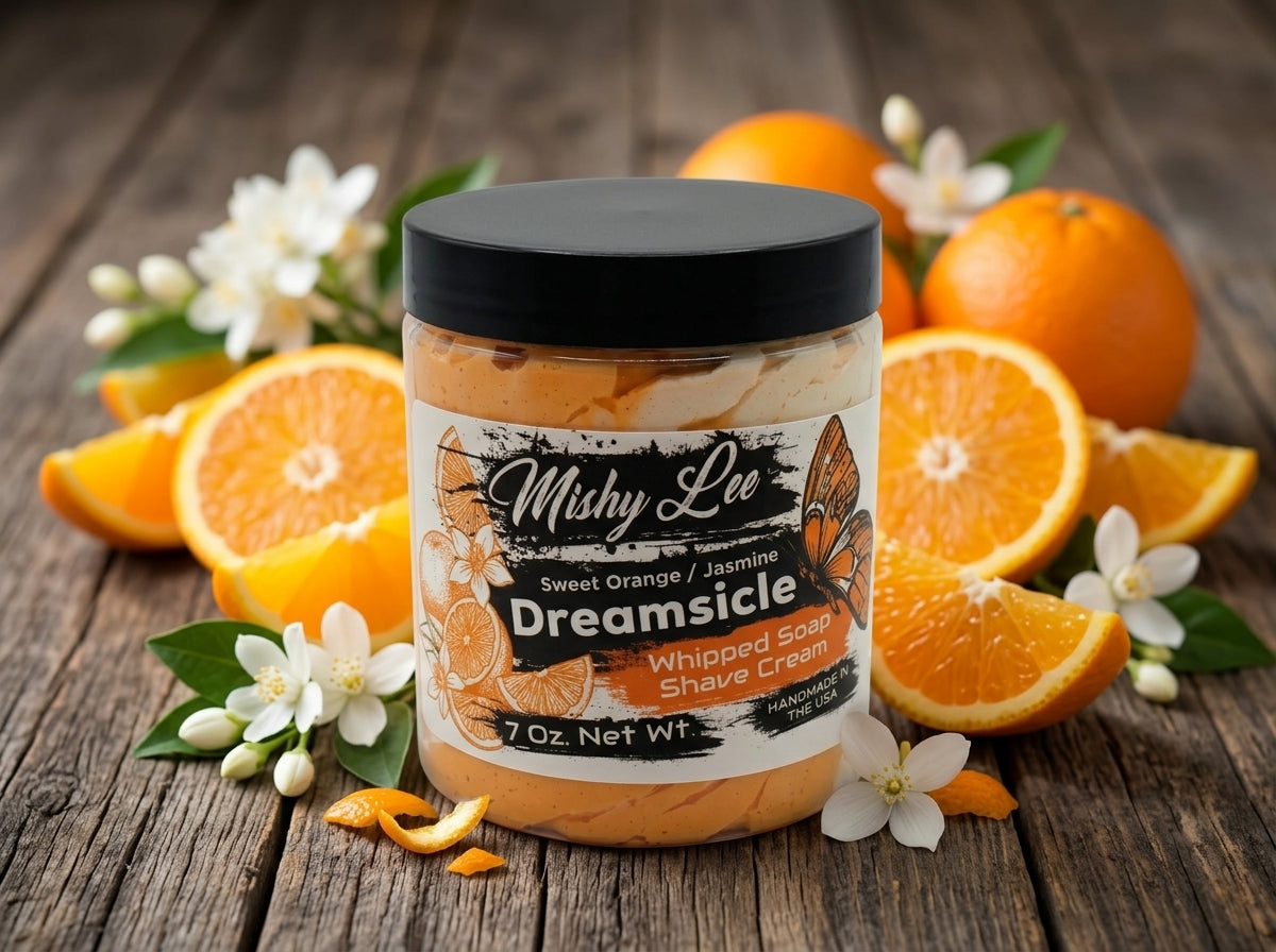 Dreamsicle Whipped Soap and Shave Cream