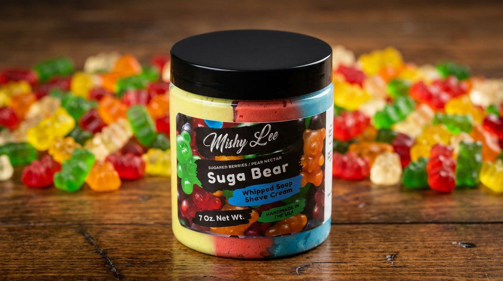 Suga Bear Whipped Soap and Shave Cream