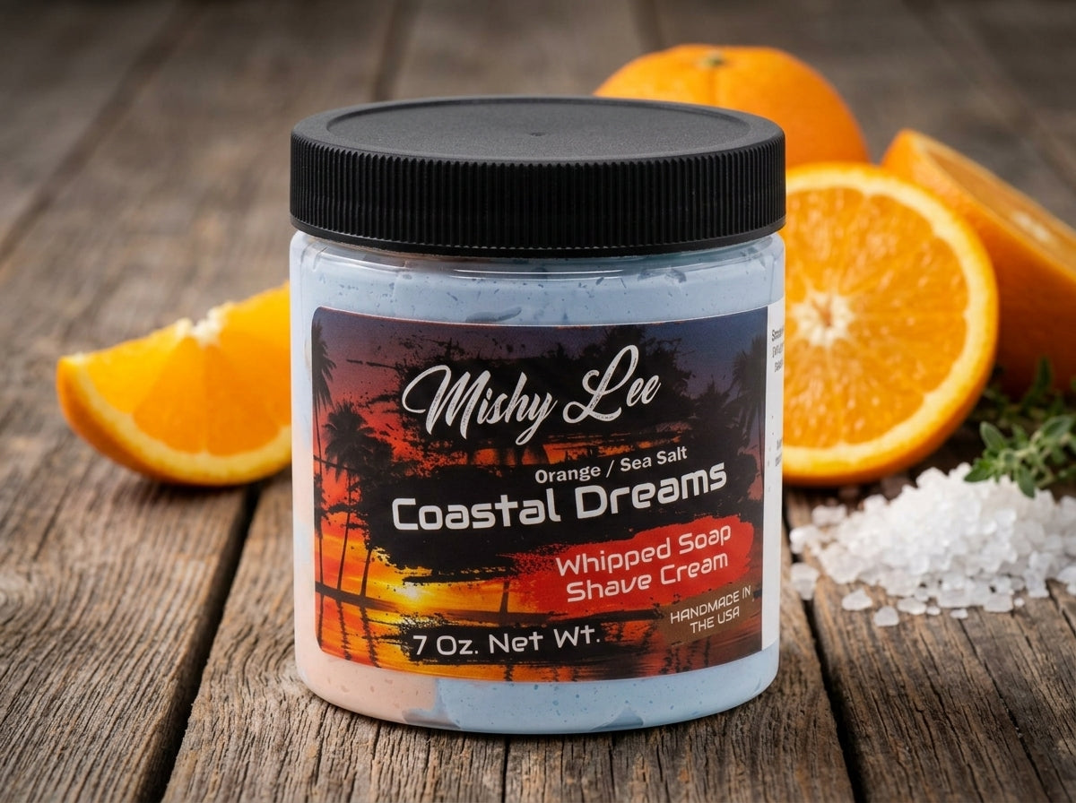 Coastal Dreams Whipped Soap and Shave Cream