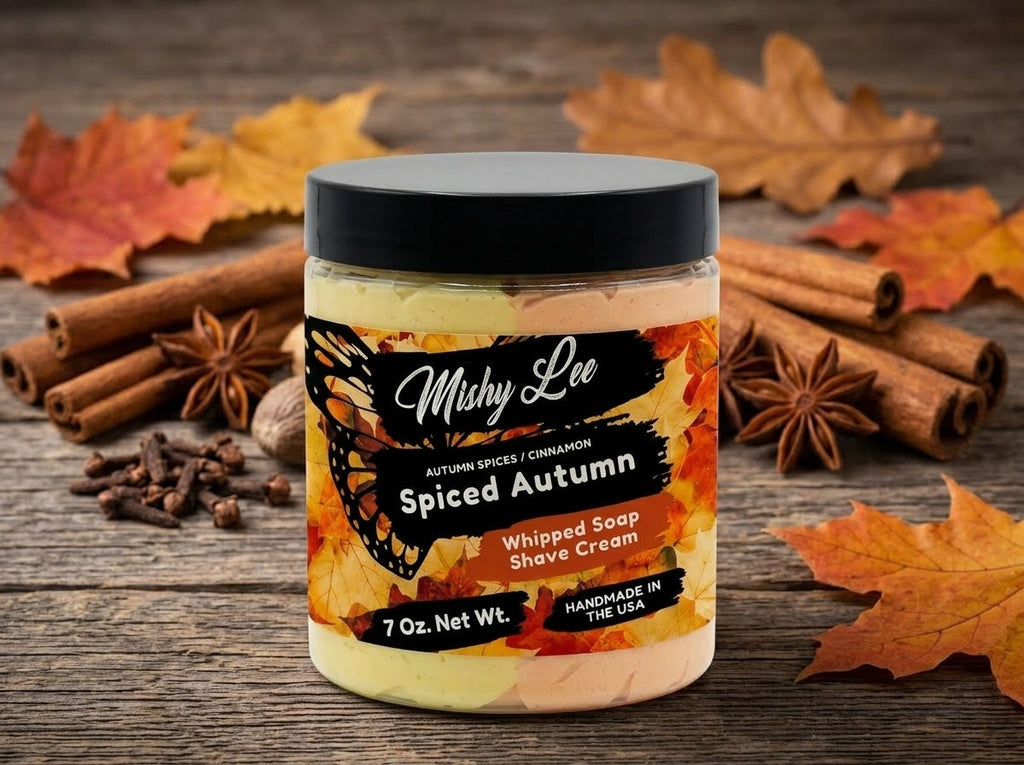 Spiced Autumn Whipped Soap and Shave Cream