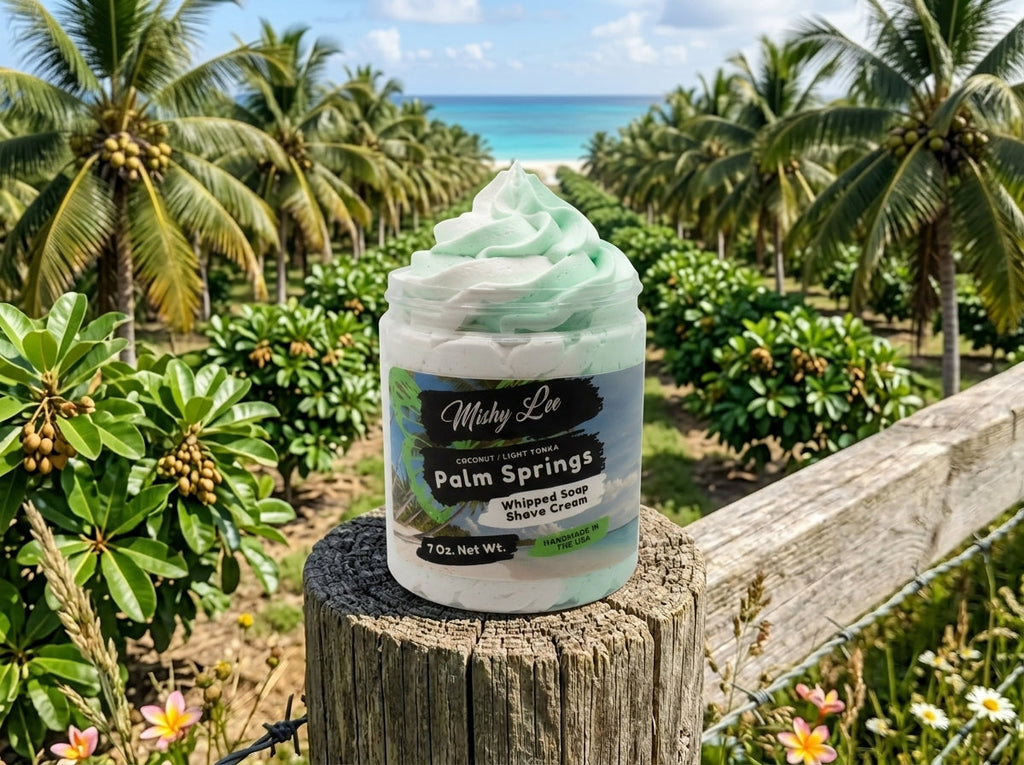 Palm Springs Whipped Soap and Shave Cream