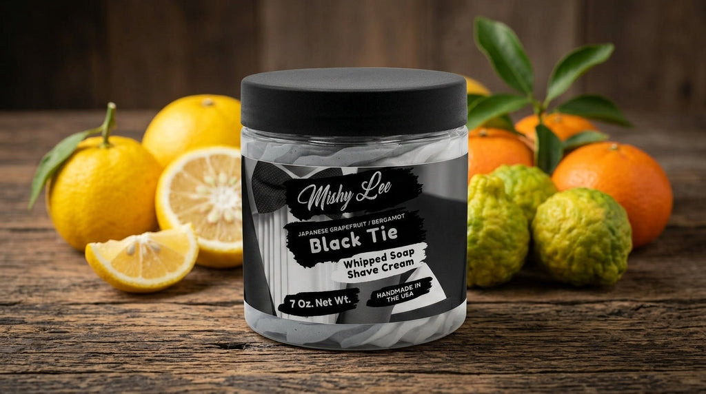 Black Tie Men's Whipped Soap and Shave Cream