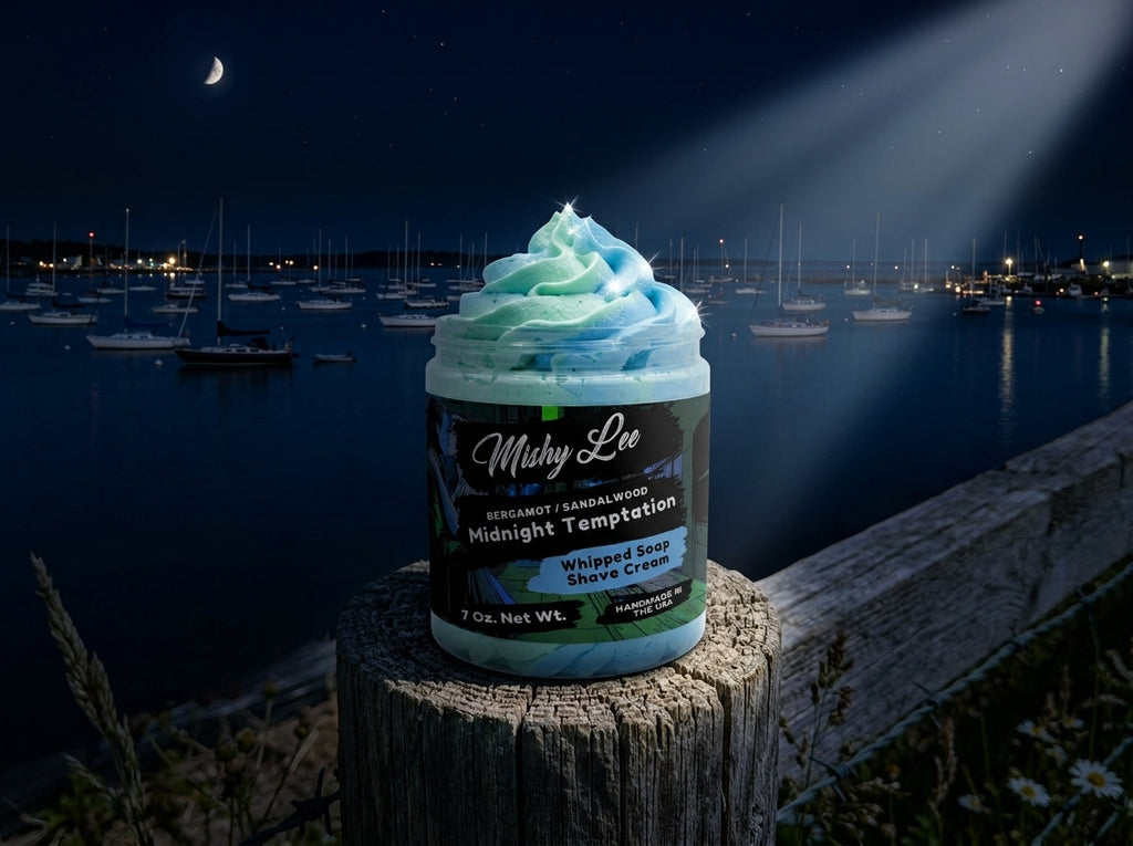 Midnight Temptation Men's Whipped Soap and Shave Cream