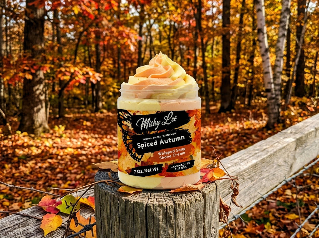 Spiced Autumn Whipped Soap and Shave Cream
