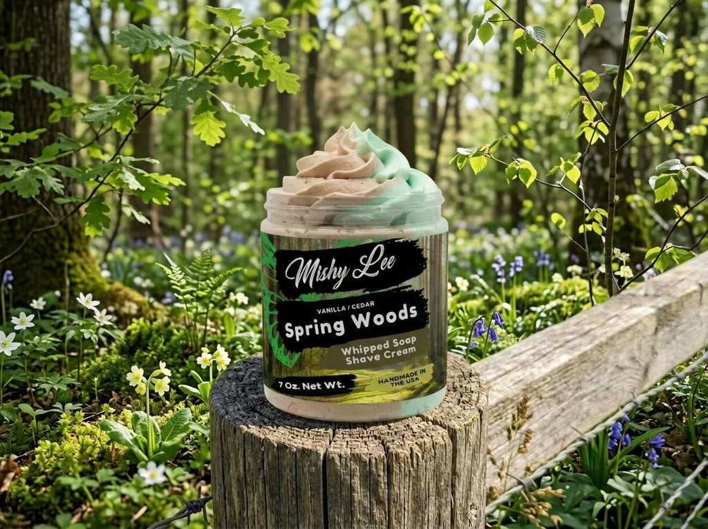 Spring Woods Whipped Soap and Shave Cream