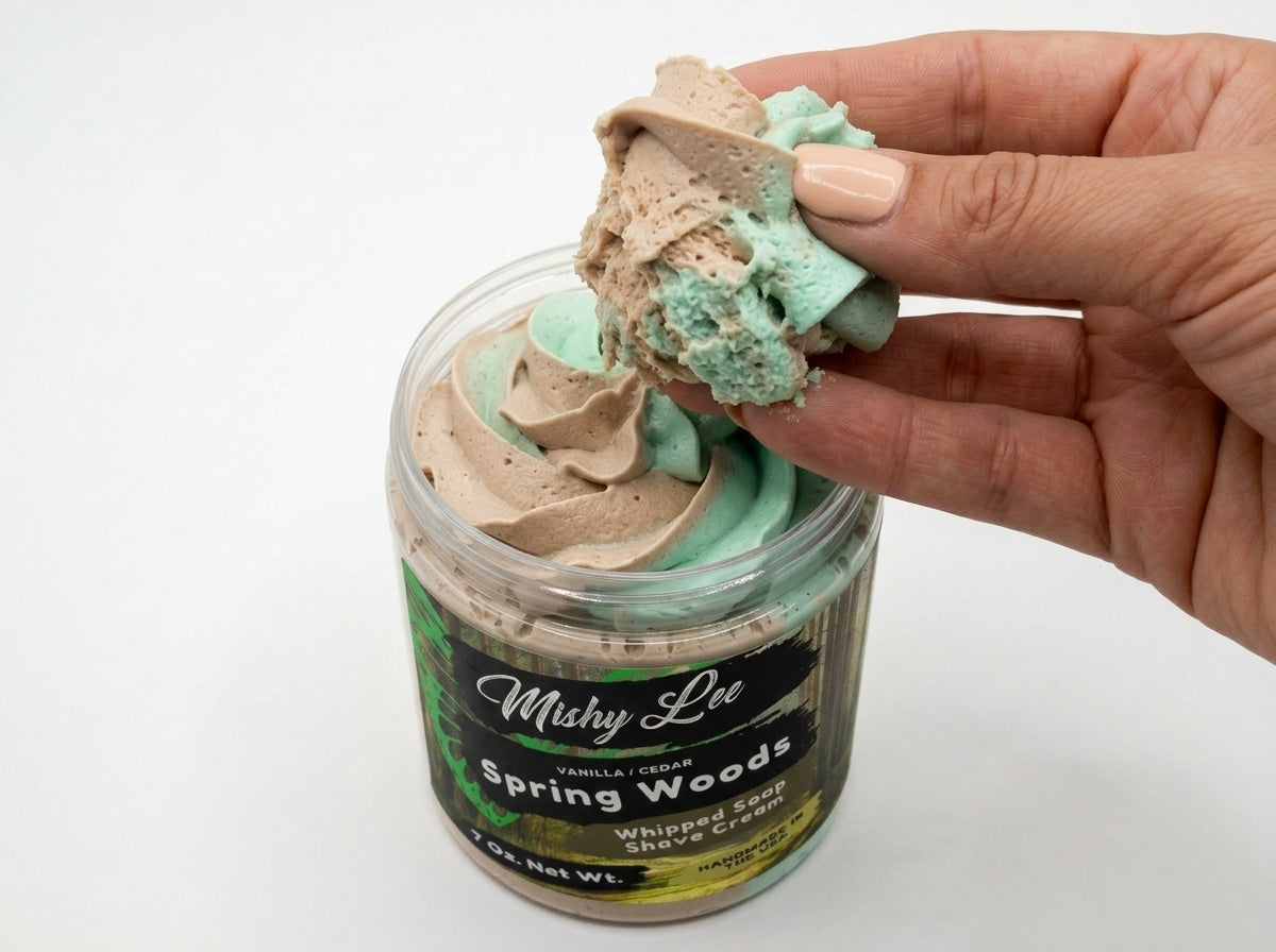 Spring Woods Whipped Soap and Shave Cream