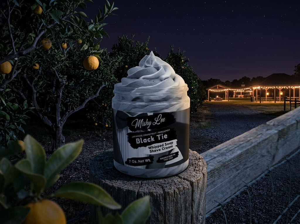 Black Tie Men's Whipped Soap and Shave Cream