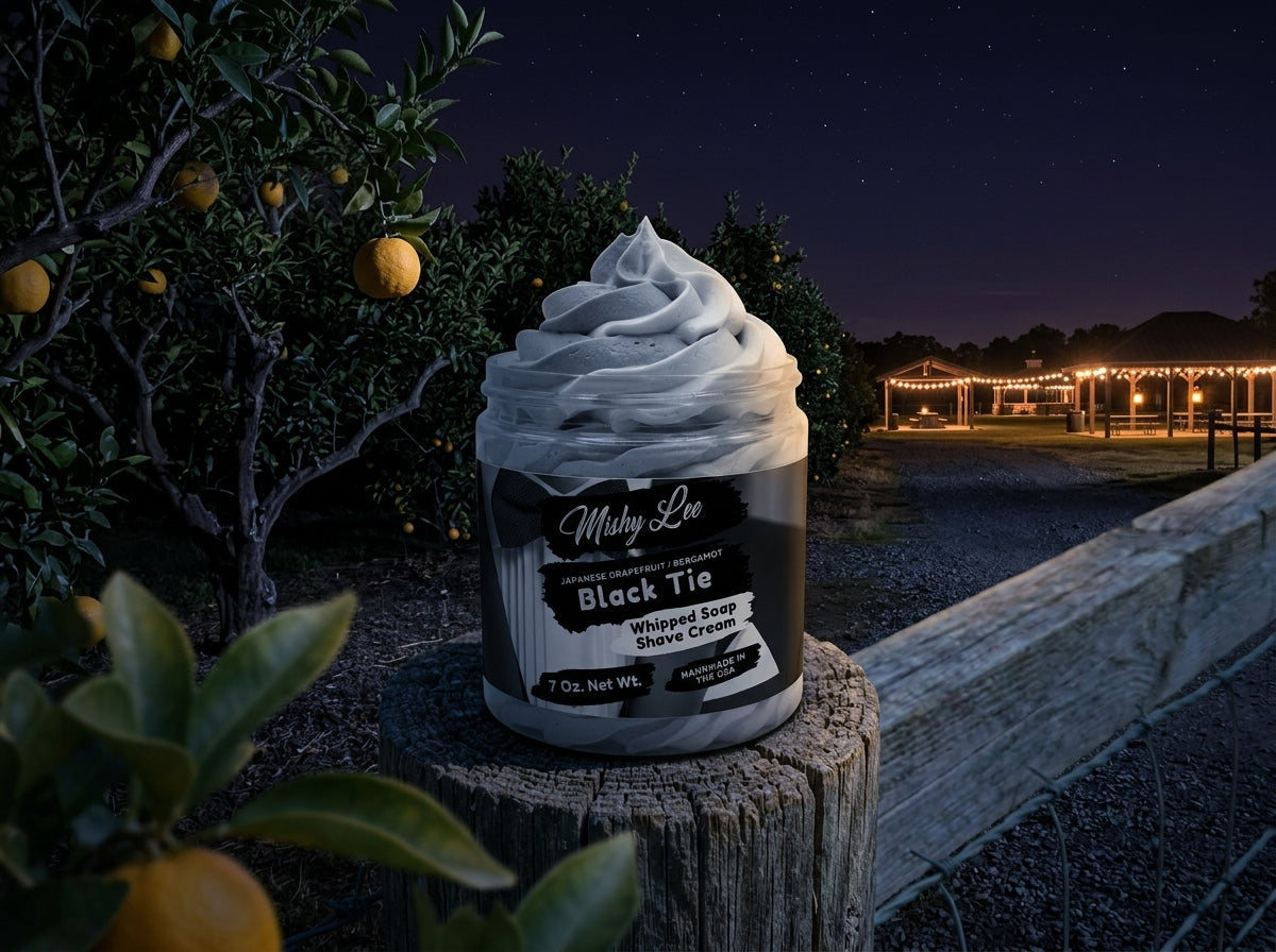 Black Tie Men's Whipped Soap and Shave Cream