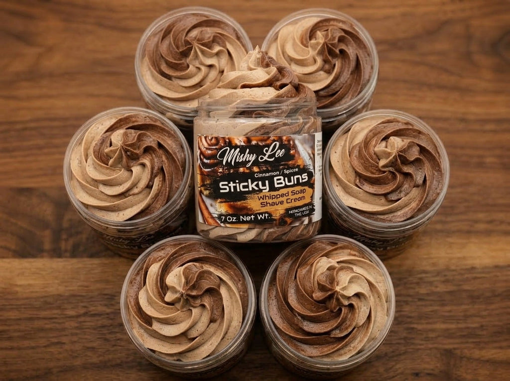Sticky Buns Whipped Soap and Shave Cream