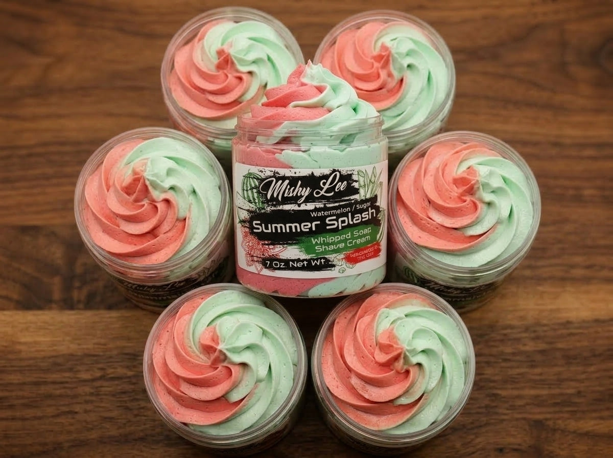 Summer Splash Whipped Soap and Shave Cream