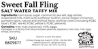 Sweet Fall Fling Salt Water Taffy Mix | Limited Edition Fall Collection