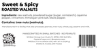 Sweet & Spicy Roasted Walnuts