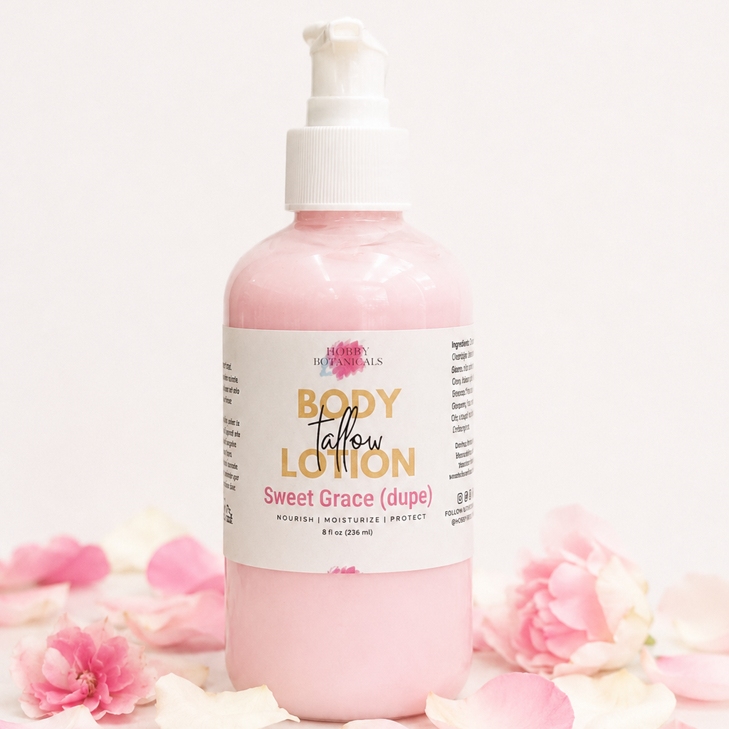 Tallow Body Lotion Sweet Grace Type | Citrusy Floral Scent