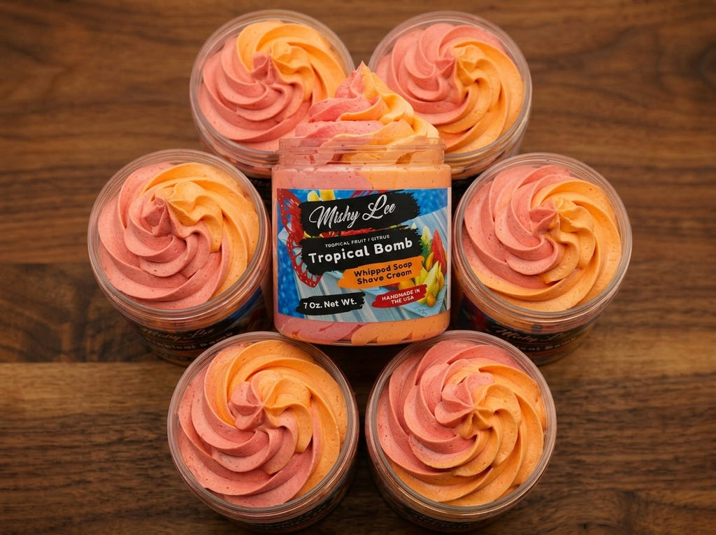 Tropical Fruit Bomb Whipped Soap and Shave Cream