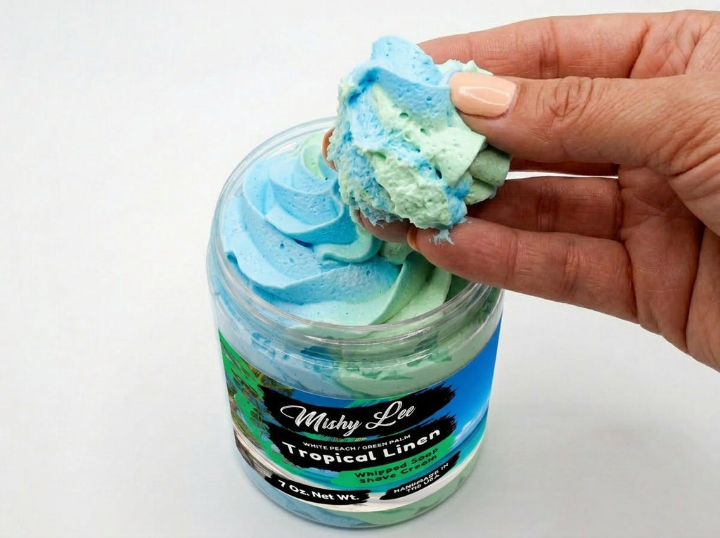 Tropical Linen Whipped Soap and Shave Cream