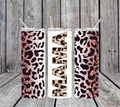 MAMA Leopard 20oz Skinny Tumbler