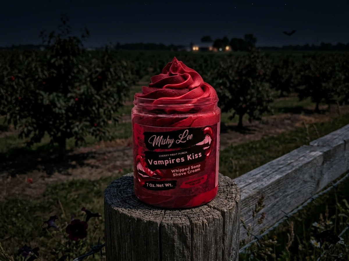 Vampires Kiss Whipped Soap and Shave Cream