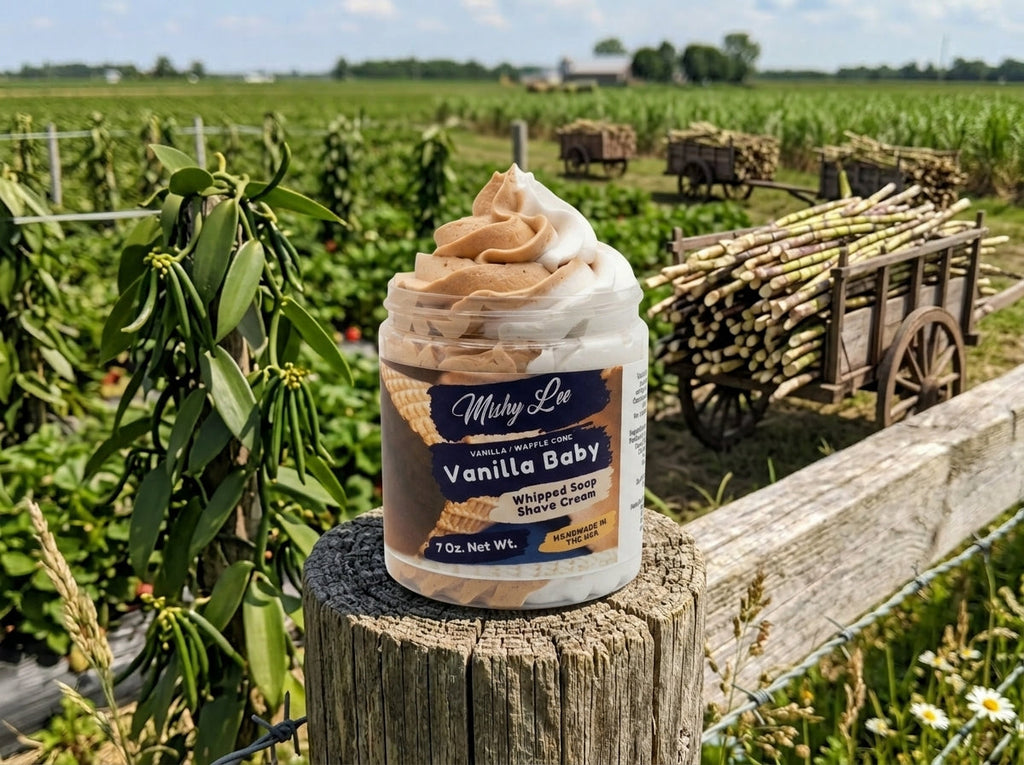 Vanilla Baby Whipped Soap and Shave Cream