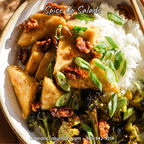 Sweet & Spicy Roasted Walnuts