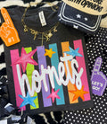 HORNETS NEON RAINBOW STARS TEE
